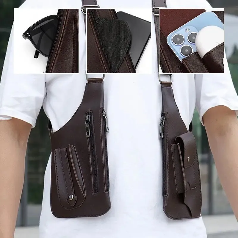 Men's Chest Bag Phone Pouch! 🎒👜🌍