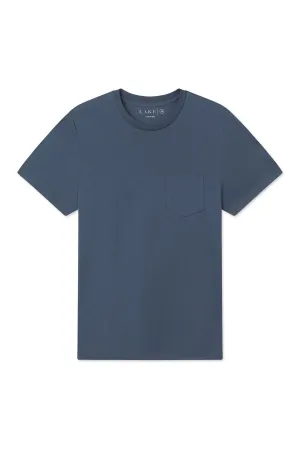 Men's Harbor Tee in Sea Depth
