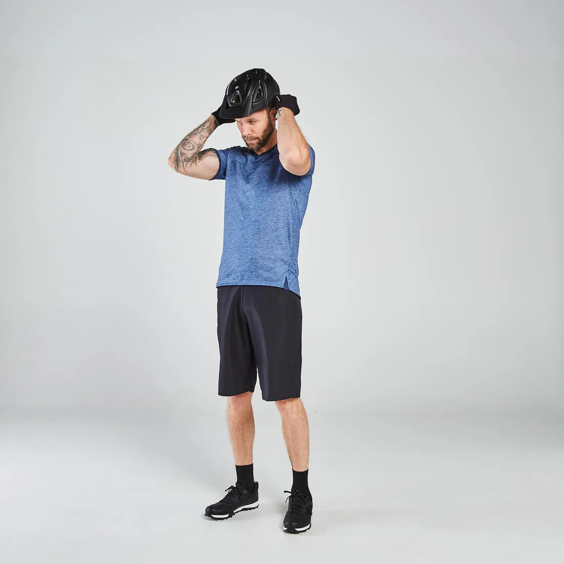 Men's Mountain Bike Shorts Essential - Black