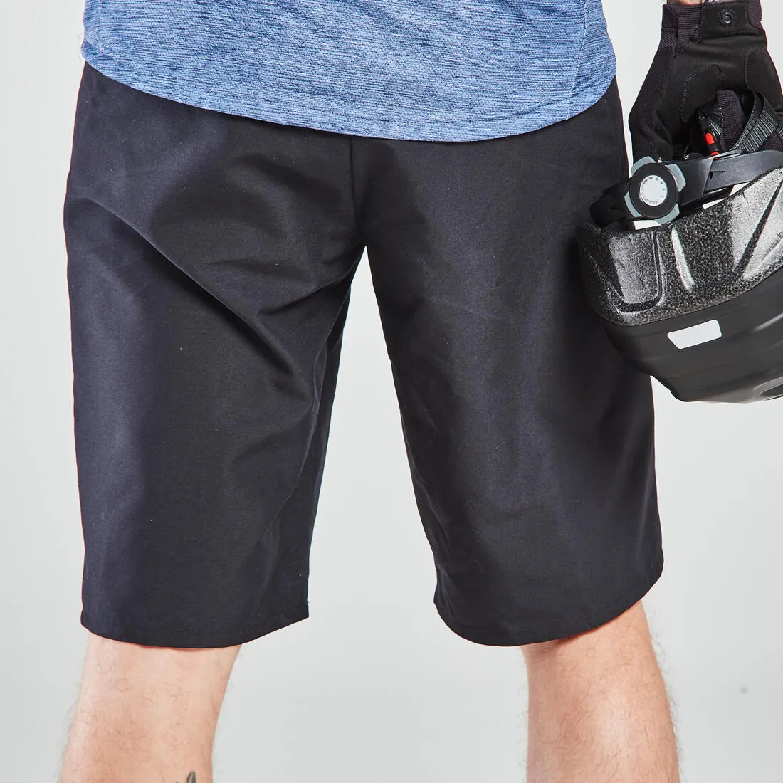 Men's Mountain Bike Shorts Essential - Black