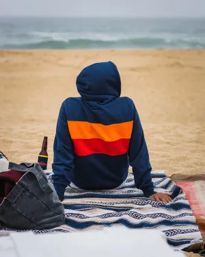 Men's PCH Full Zip Hoodie - Stripe, Farallon Navy