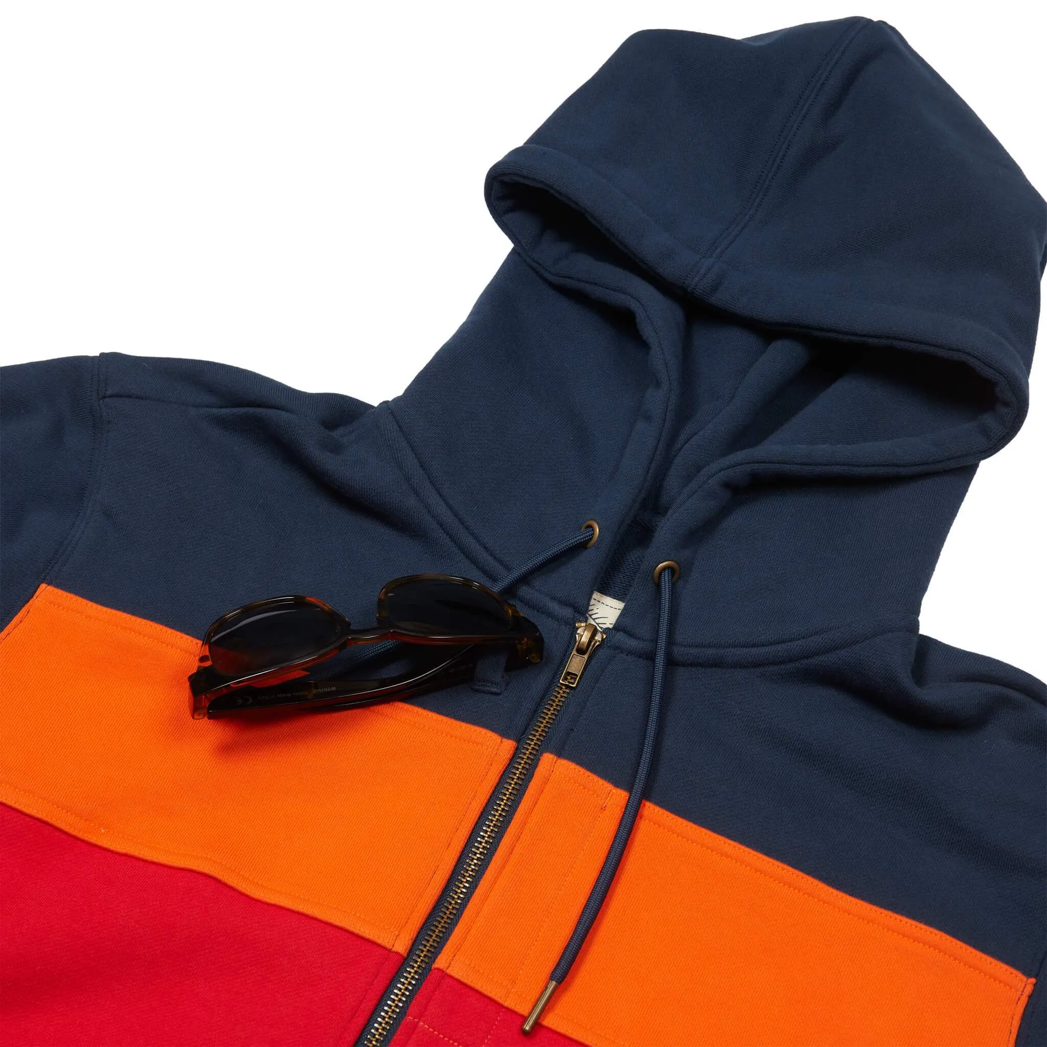 Men's PCH Full Zip Hoodie - Stripe, Farallon Navy