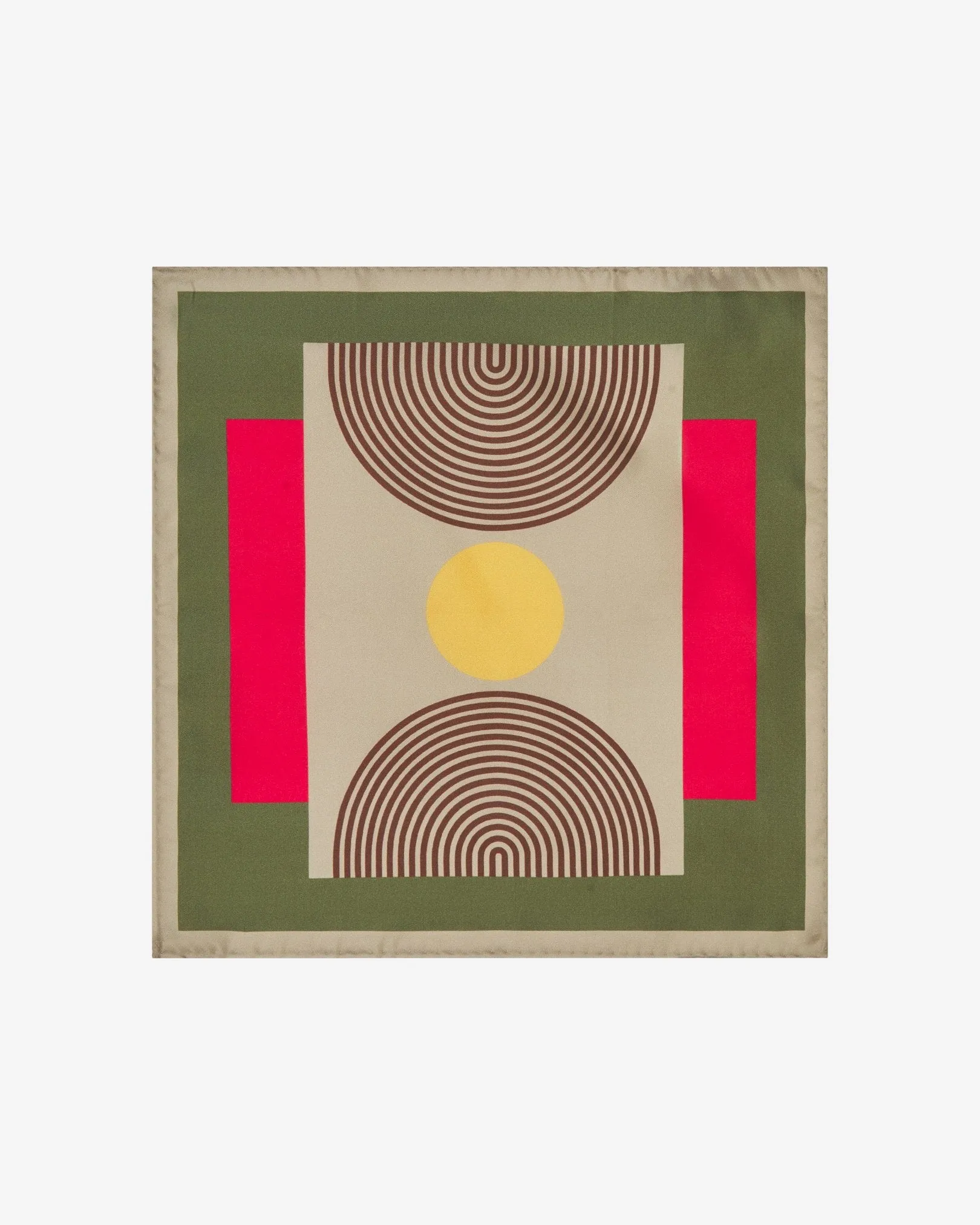 Men's Silk Pocket Square - The Tay