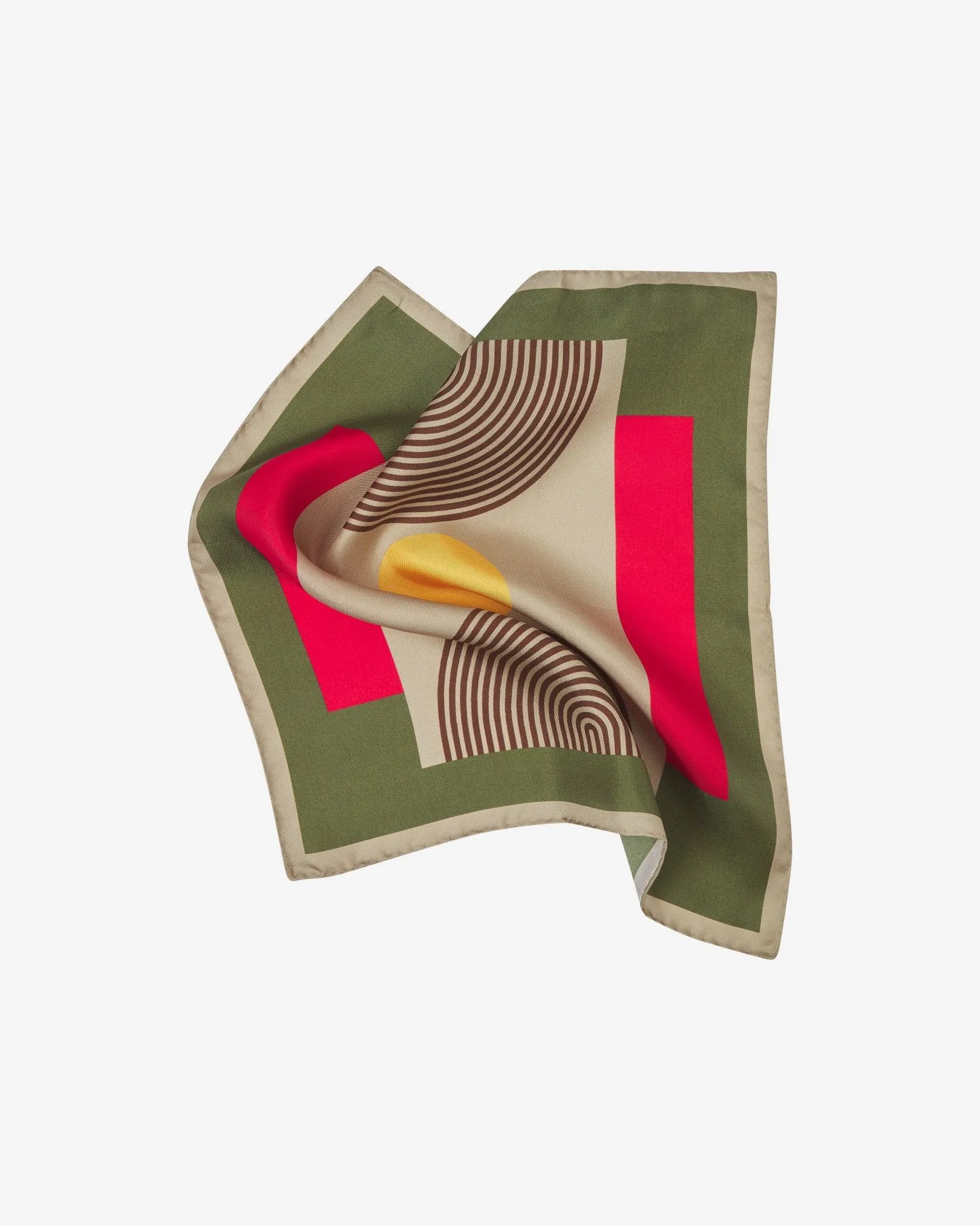 Men's Silk Pocket Square - The Tay