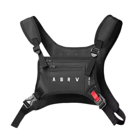 Men's Tactical Chest Rig & Waist Pack – Streetwear and Fitness Accessory