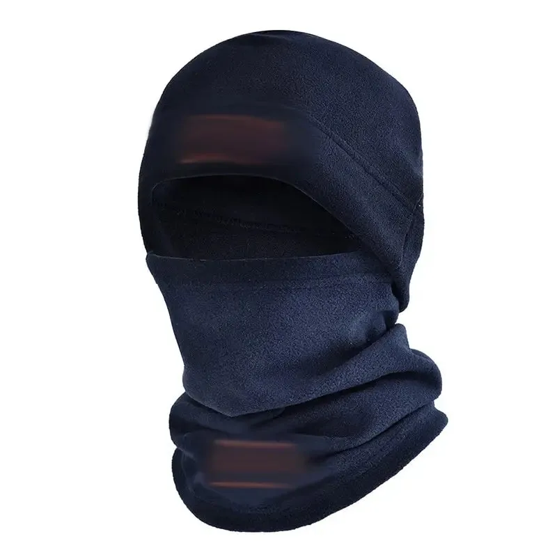 Men's Thermal Fleece Balaclava Hat - Winter Face Warmer & Tactical Beanie
