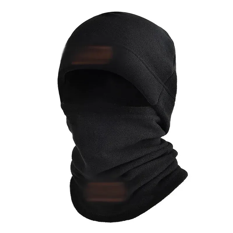 Men's Thermal Fleece Balaclava Hat - Winter Face Warmer & Tactical Beanie