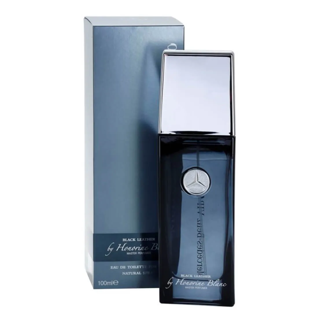 Mercedes Benz VIP Club Black Leather Eau De Toilette For Men - 100ml