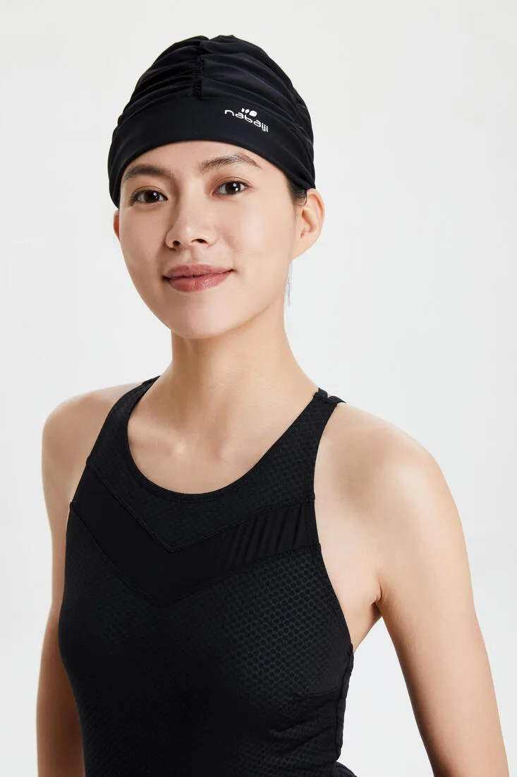 Mesh Swimming Cap - Volume Black
