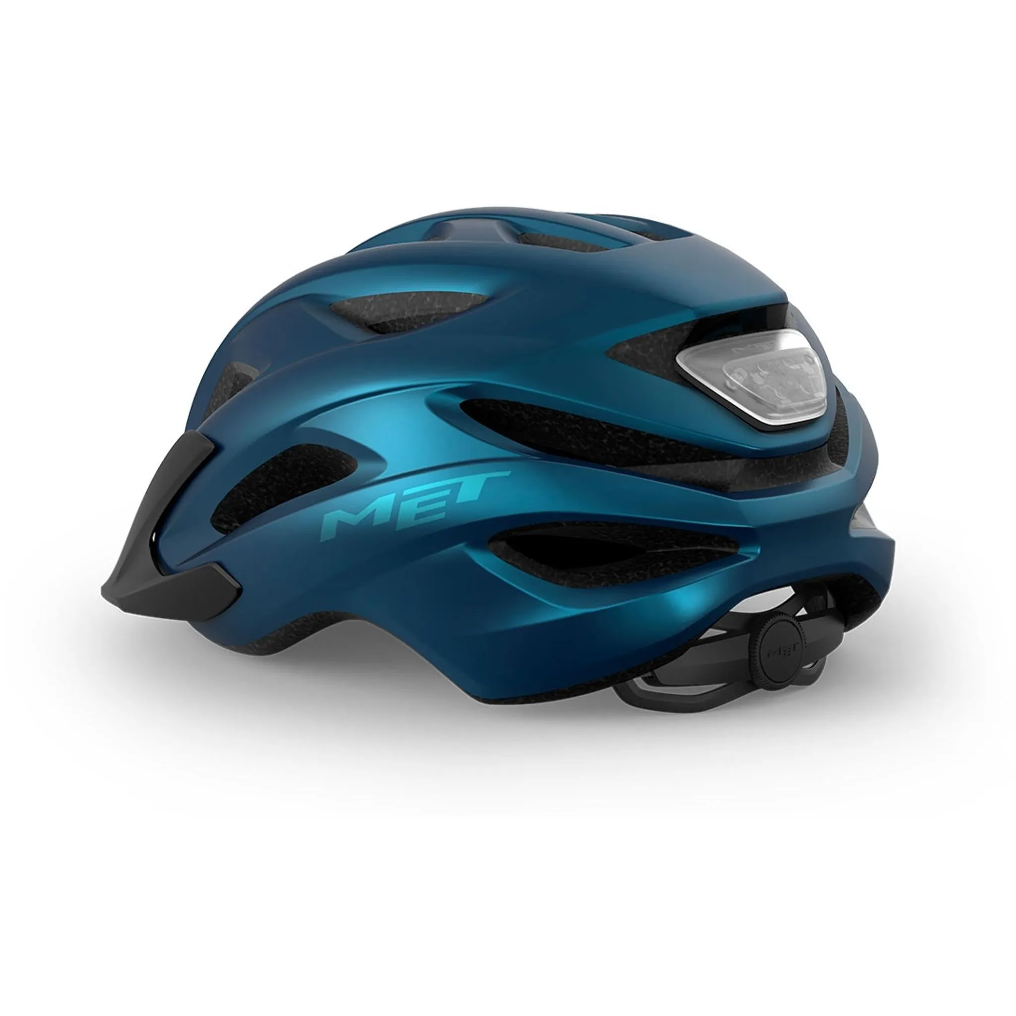Met Crossover Helmet Blue  52-59cm Metallic