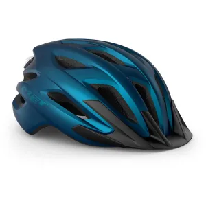 Met Crossover Helmet Blue  52-59cm Metallic