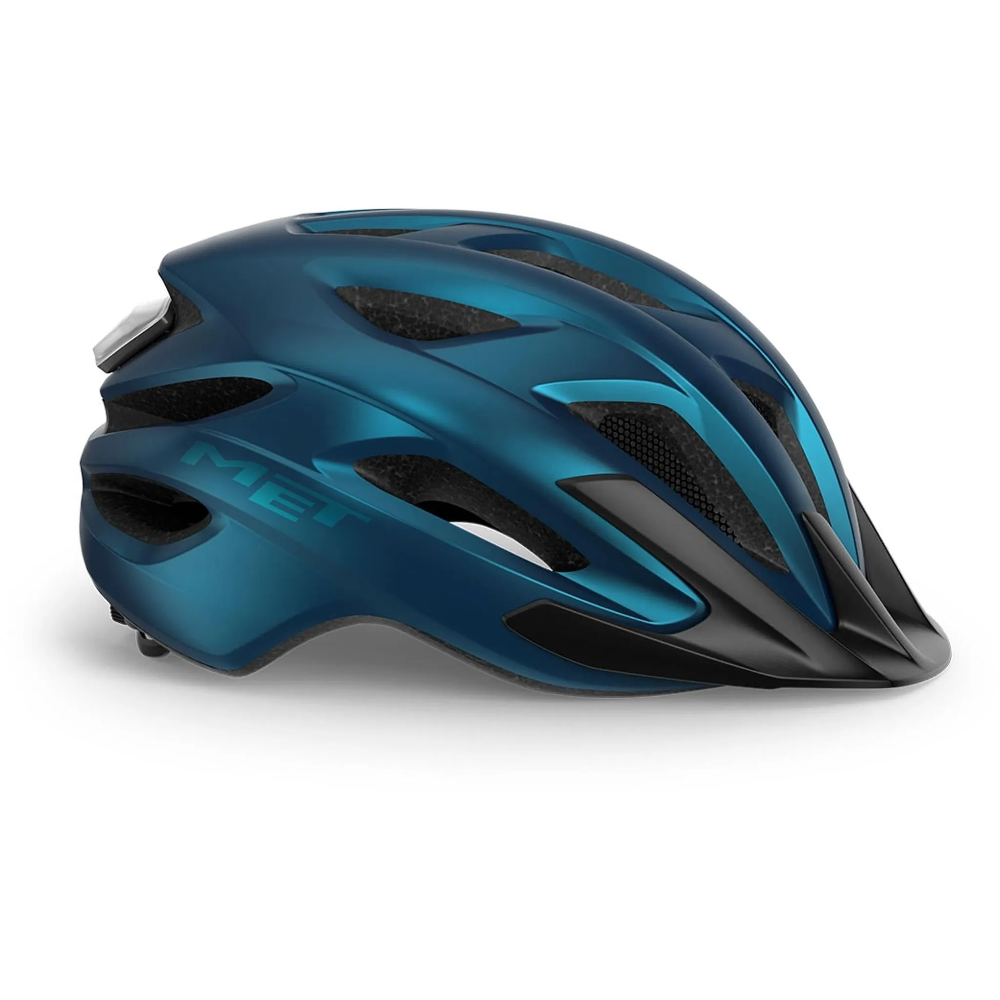 Met Crossover Helmet Blue  52-59cm Metallic