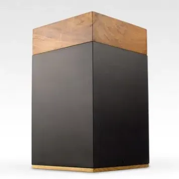 META Poplar Wood Cremation Urn