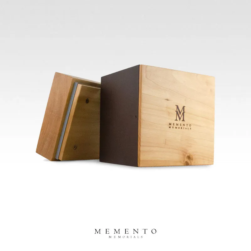META Poplar Wood Cremation Urn