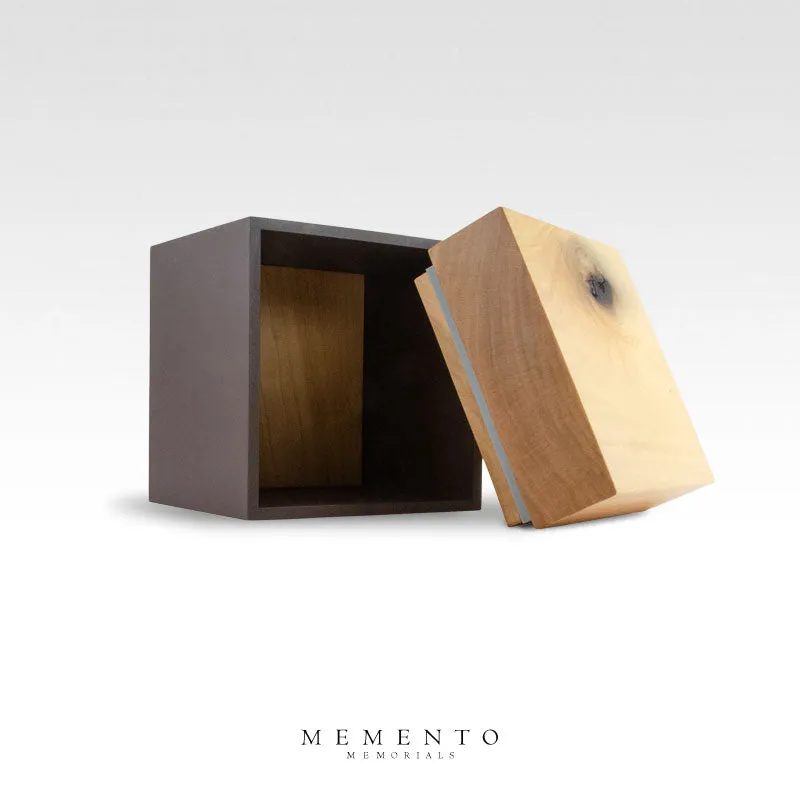 META Poplar Wood Cremation Urn