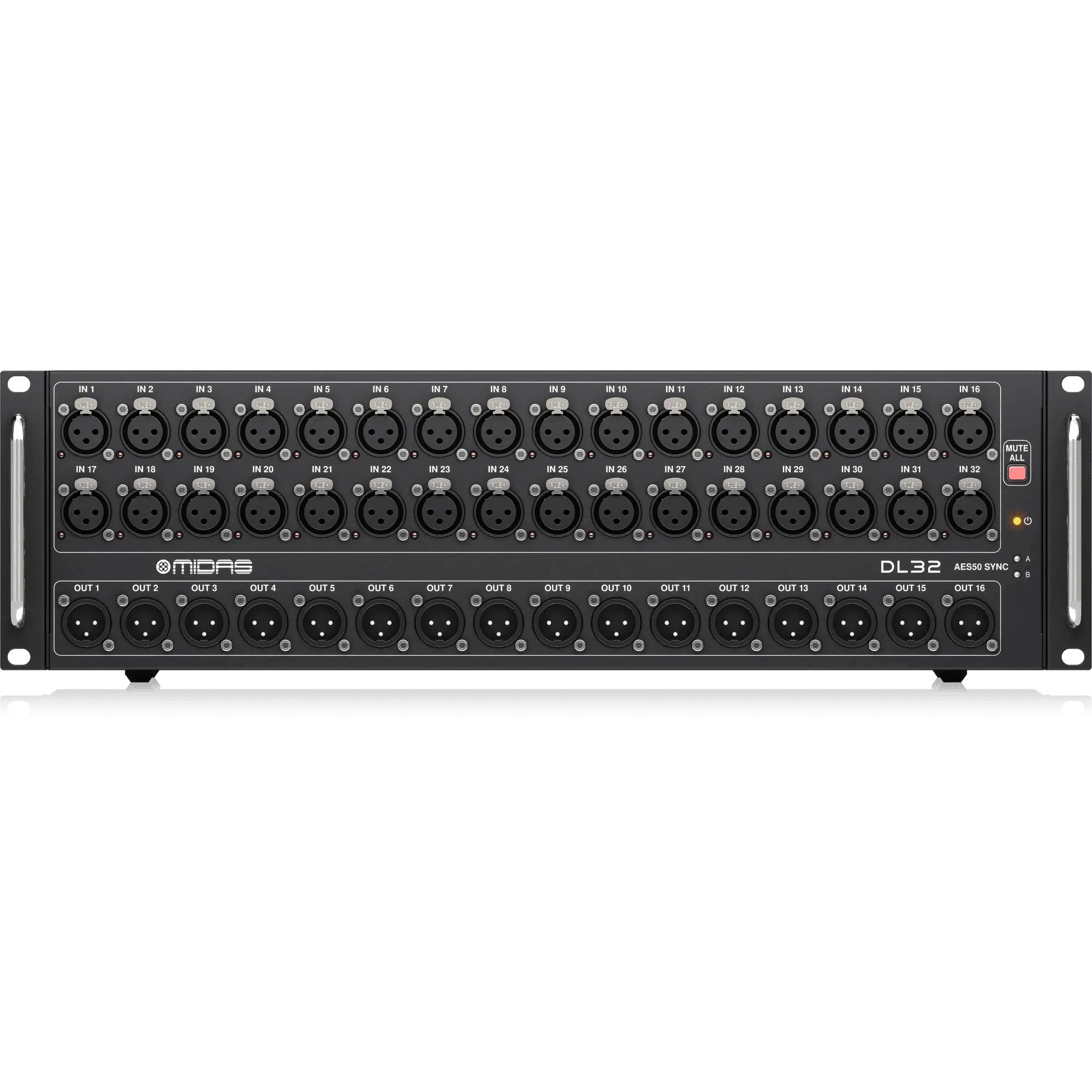 Midas DL32 32-input / 16-output Stage Box