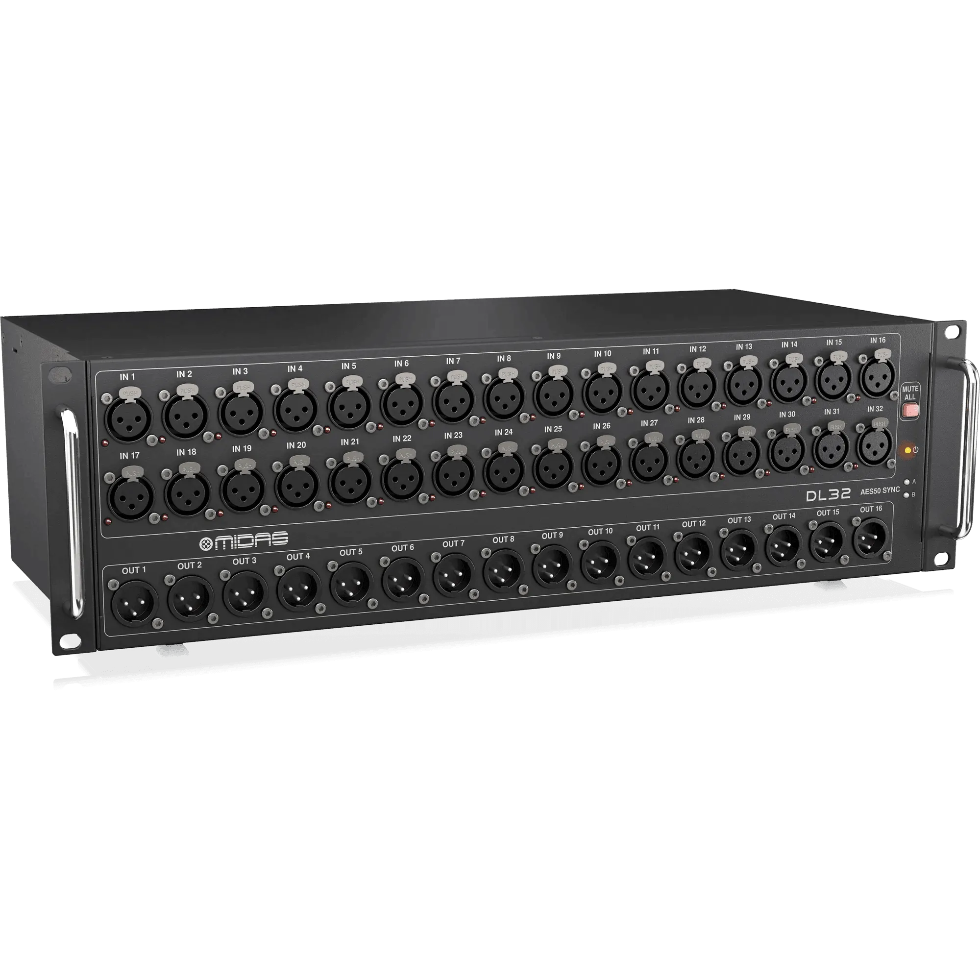 Midas DL32 32-input / 16-output Stage Box