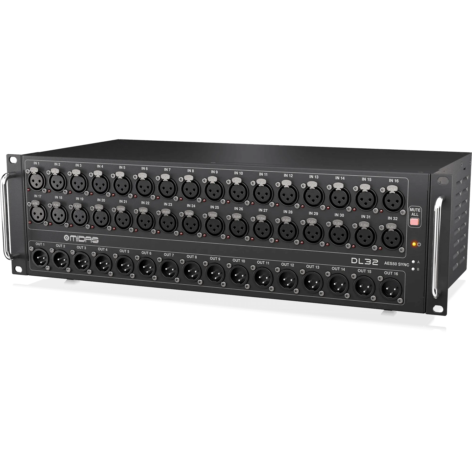 Midas DL32 32-input / 16-output Stage Box