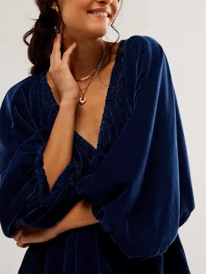 Milena | Velvet Mini Dress