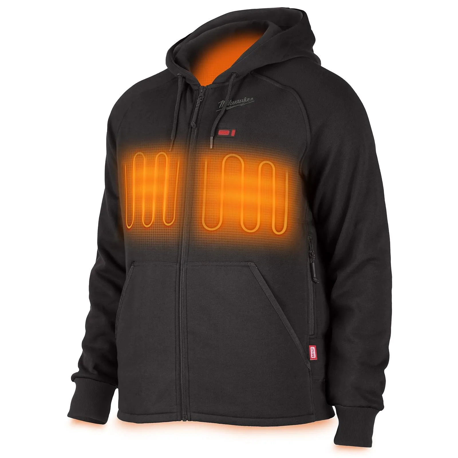 Milwaukee M12 Heated Hoodie Black Bare Unit M12HHBL4-0