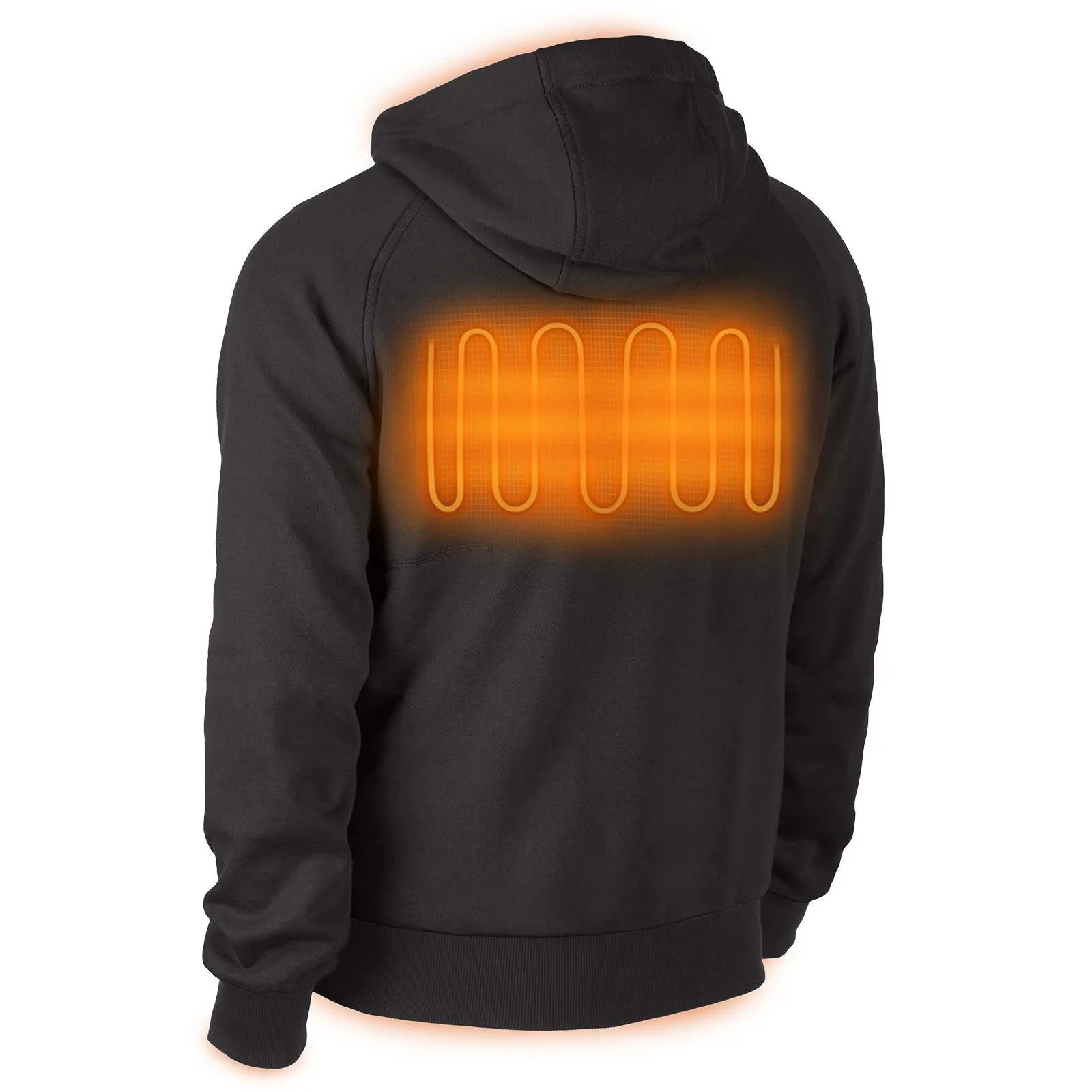 Milwaukee M12 Heated Hoodie Black Bare Unit M12HHBL4-0