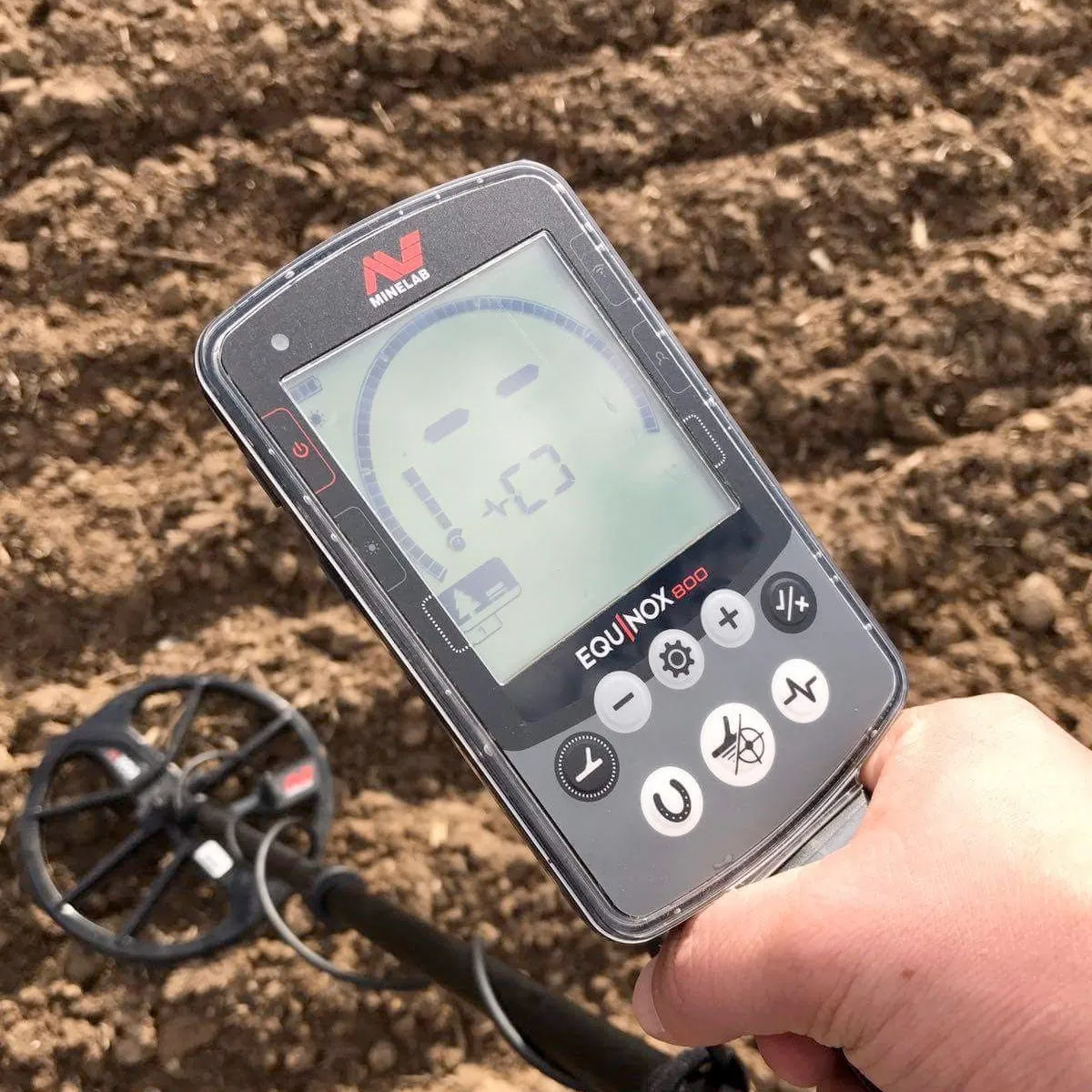 Minelab EQUINOX 800 Metal Detector w/ Pro Find 15, Carry Bag, Finds Pouch