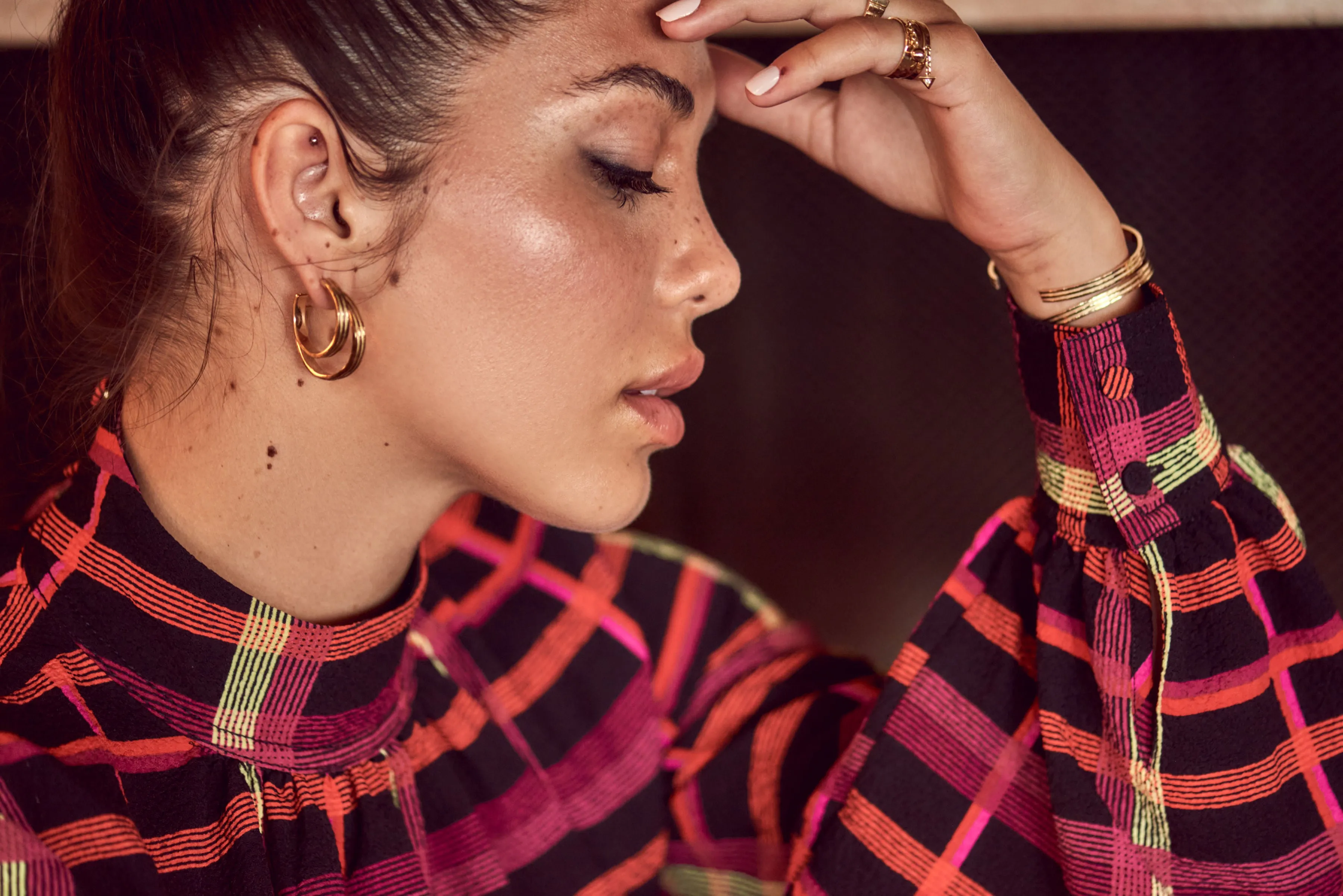 Mini Parallel Hoop Earrings