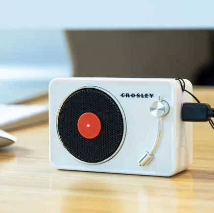 Mini Turntable Bluetooth Speaker
