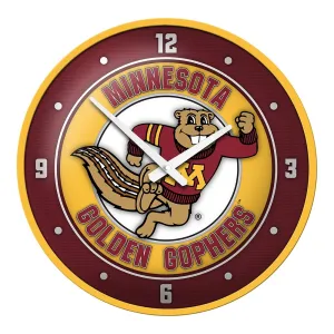 Minnesota Golden Gophers: Goldy - Modern Disc Wall Clock