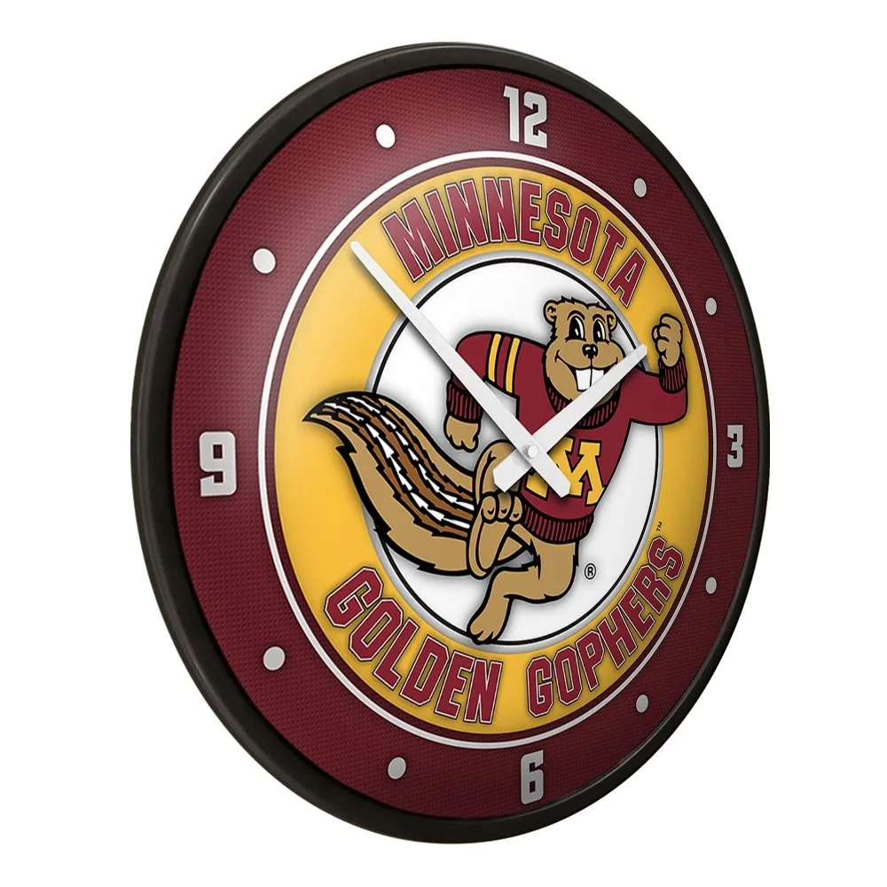 Minnesota Golden Gophers: Goldy - Modern Disc Wall Clock