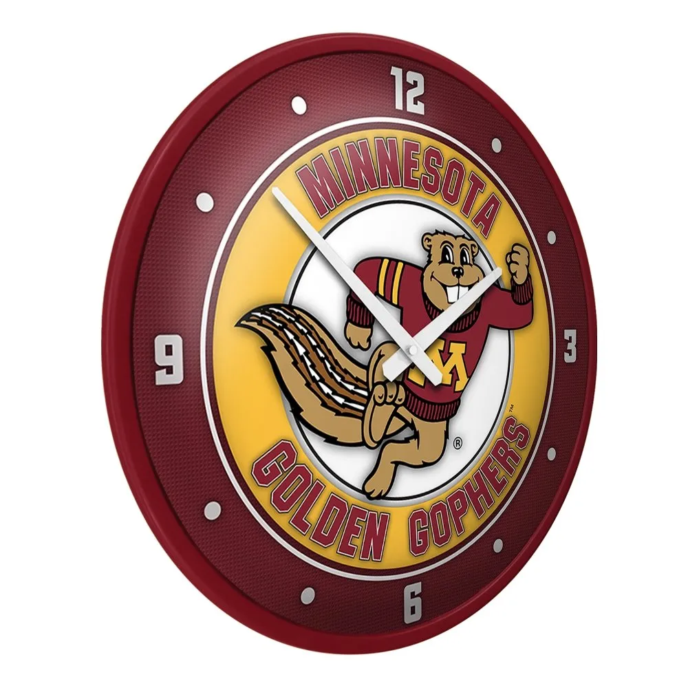 Minnesota Golden Gophers: Goldy - Modern Disc Wall Clock