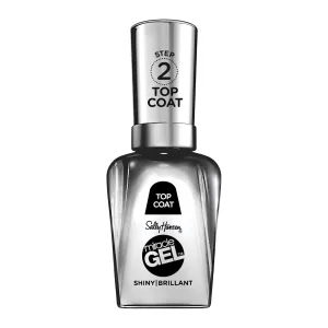 Miracle Gel™, Shiny Top Coat, Long Lasting, Gel-Like Formula, No UV Lamp Needed, Clear Nail Polish
