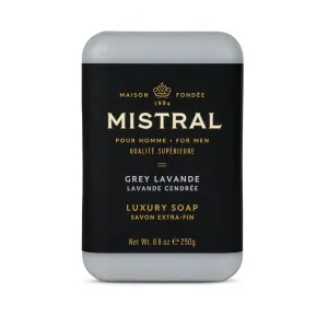 Mistral Luxury Bar Soap - Grey Lavande