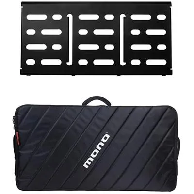 MONO PFX Pedalboard Large, Black and Pro Accessory Case 2.0