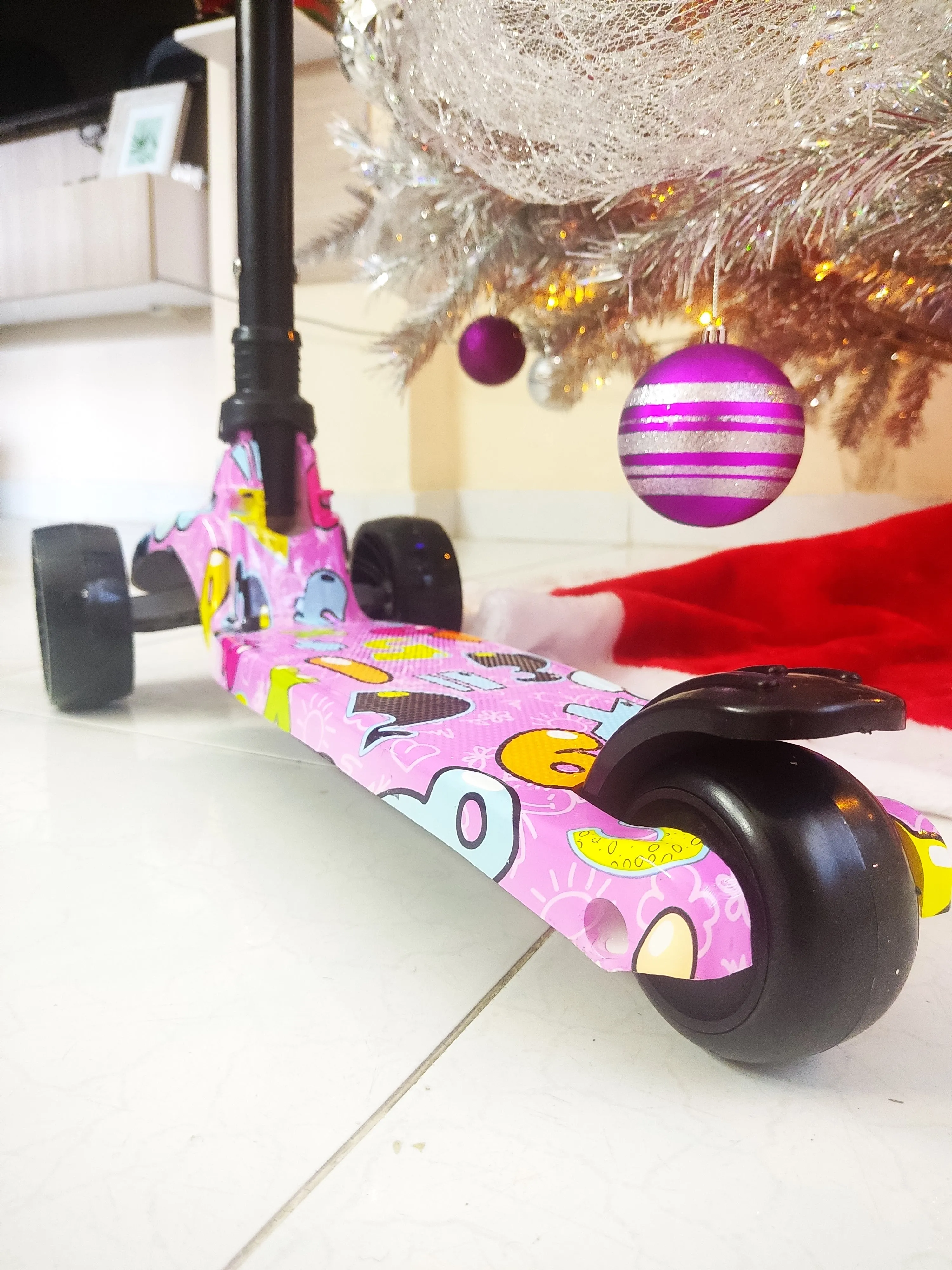 Monopatín Scooter urban con música y luces - Patineta para niños