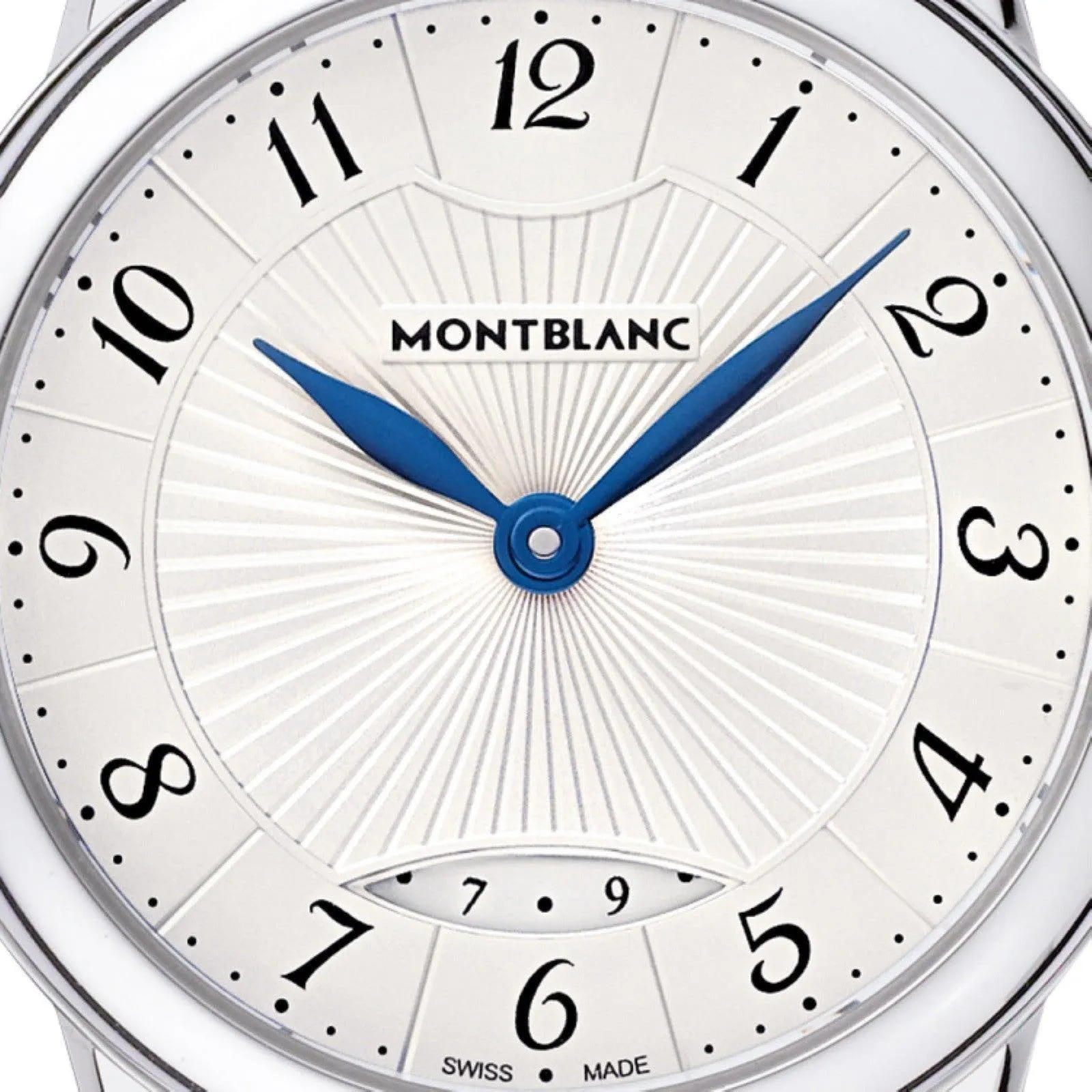 Montblanc Bohème Date Lady 27mm silver Quartz Steel 111207