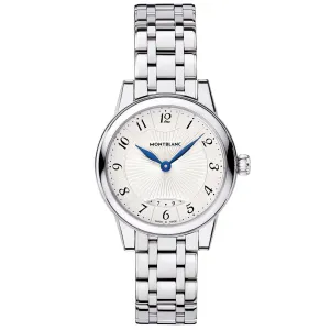 Montblanc Bohème Date Lady 27mm silver Quartz Steel 111207