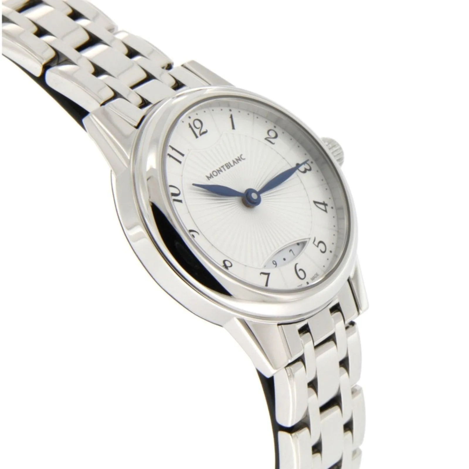 Montblanc Bohème Date Lady 27mm silver Quartz Steel 111207
