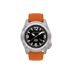 Montre à énergie solaire 44mm steelix eclipse orange