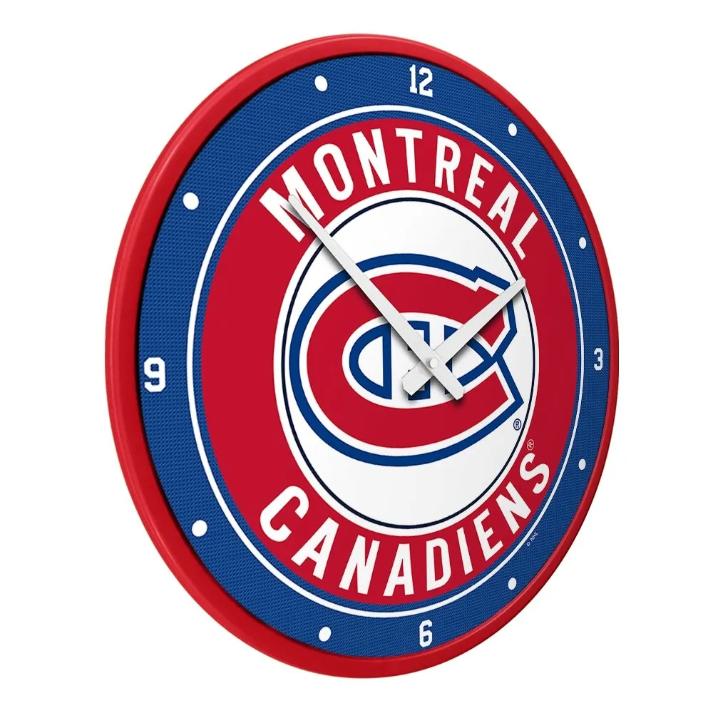 Montreal Canadiens: Modern Disc Wall Clock
