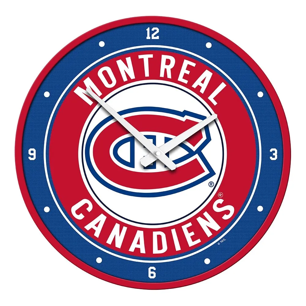 Montreal Canadiens: Modern Disc Wall Clock