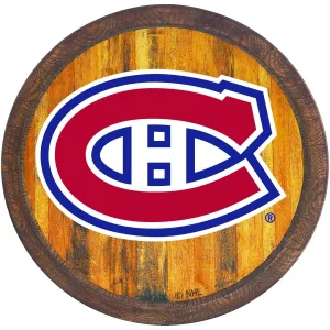 Montreal Canadiens: "Faux" Barrel Top Sign