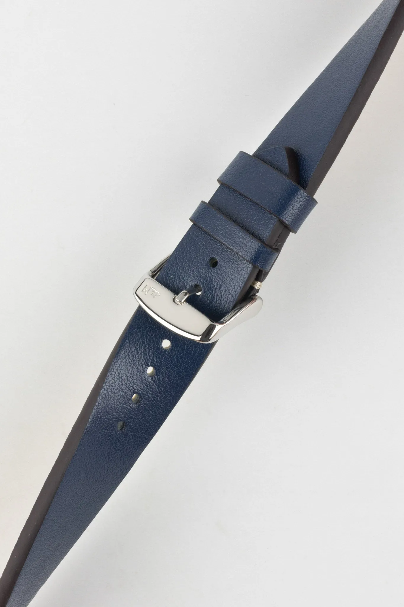 Morellato PAROS Recycled Leather-Fibre Watch Strap in BLUE