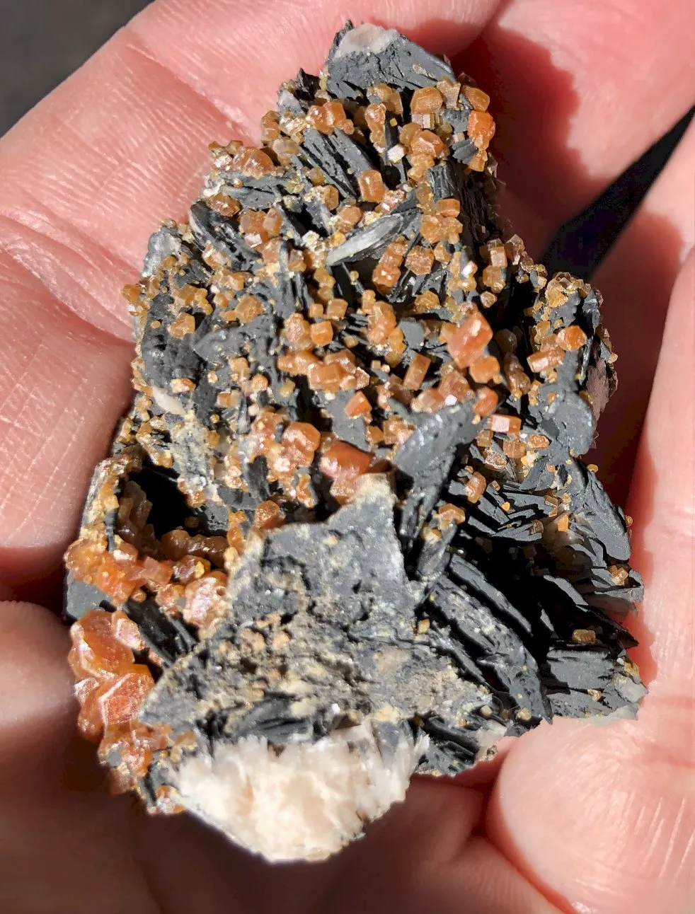 Moroccan VANADINITE Crystal Specimen - Root Chakra!