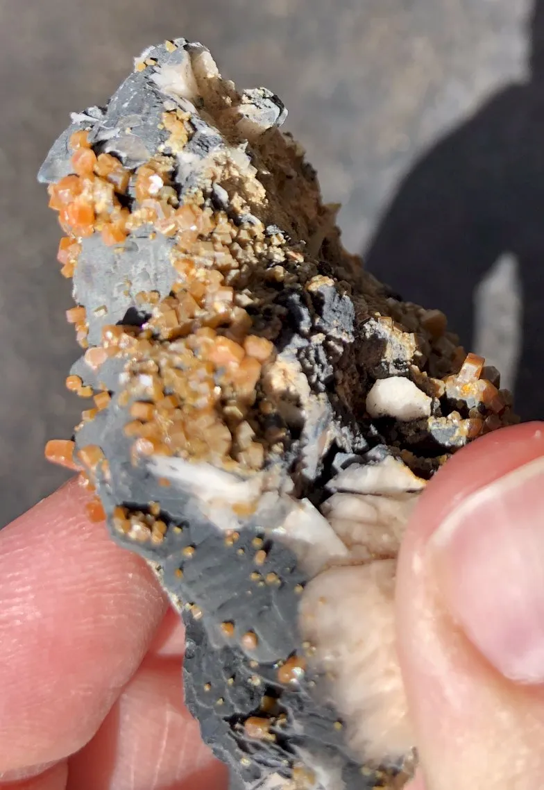 Moroccan VANADINITE Crystal Specimen - Root Chakra!