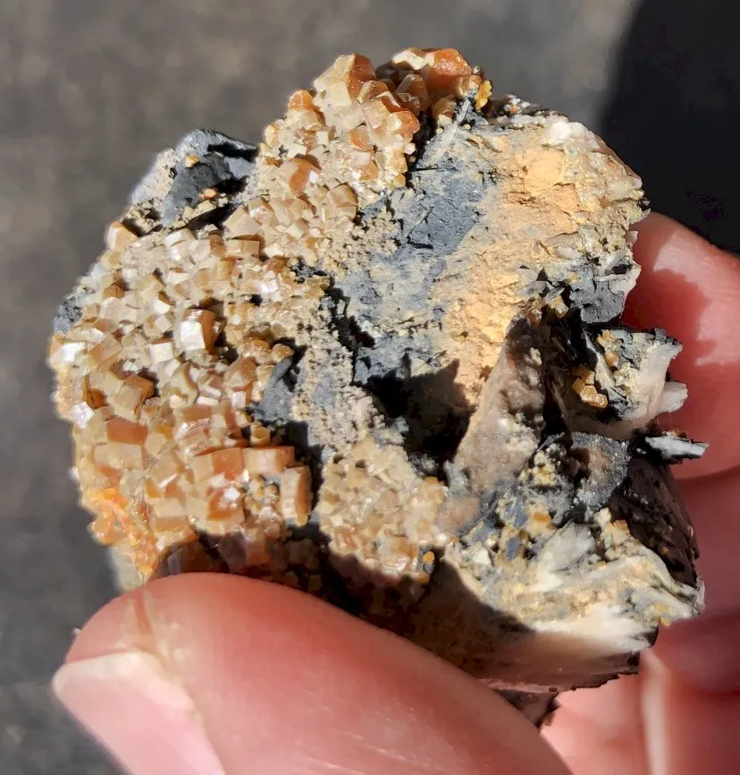 Moroccan VANADINITE Crystal Specimen - Root Chakra!
