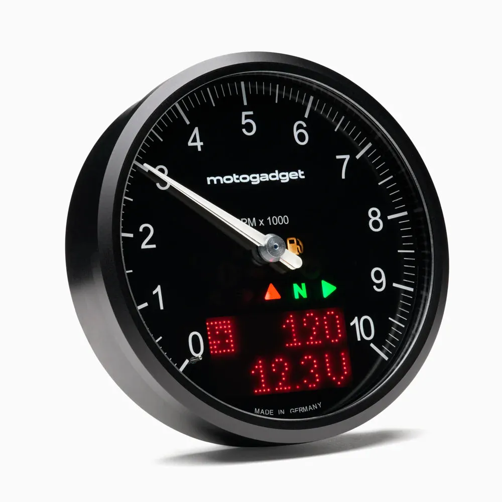 Motogadget Chronoclassic 2 Tachometer 8k, 10k or 14k RPM