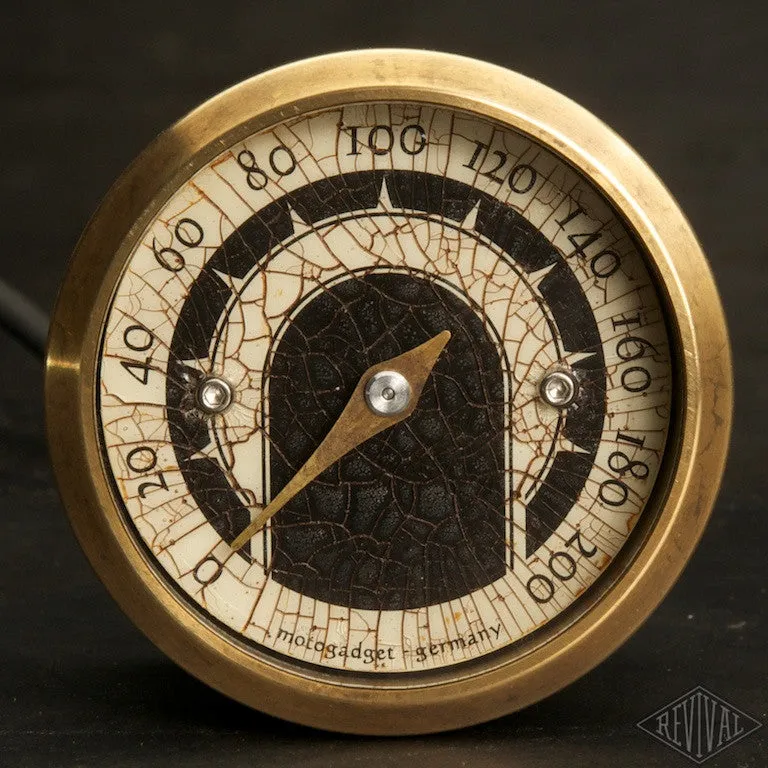 Motogadget Motoscope Tiny - Vintage Brass