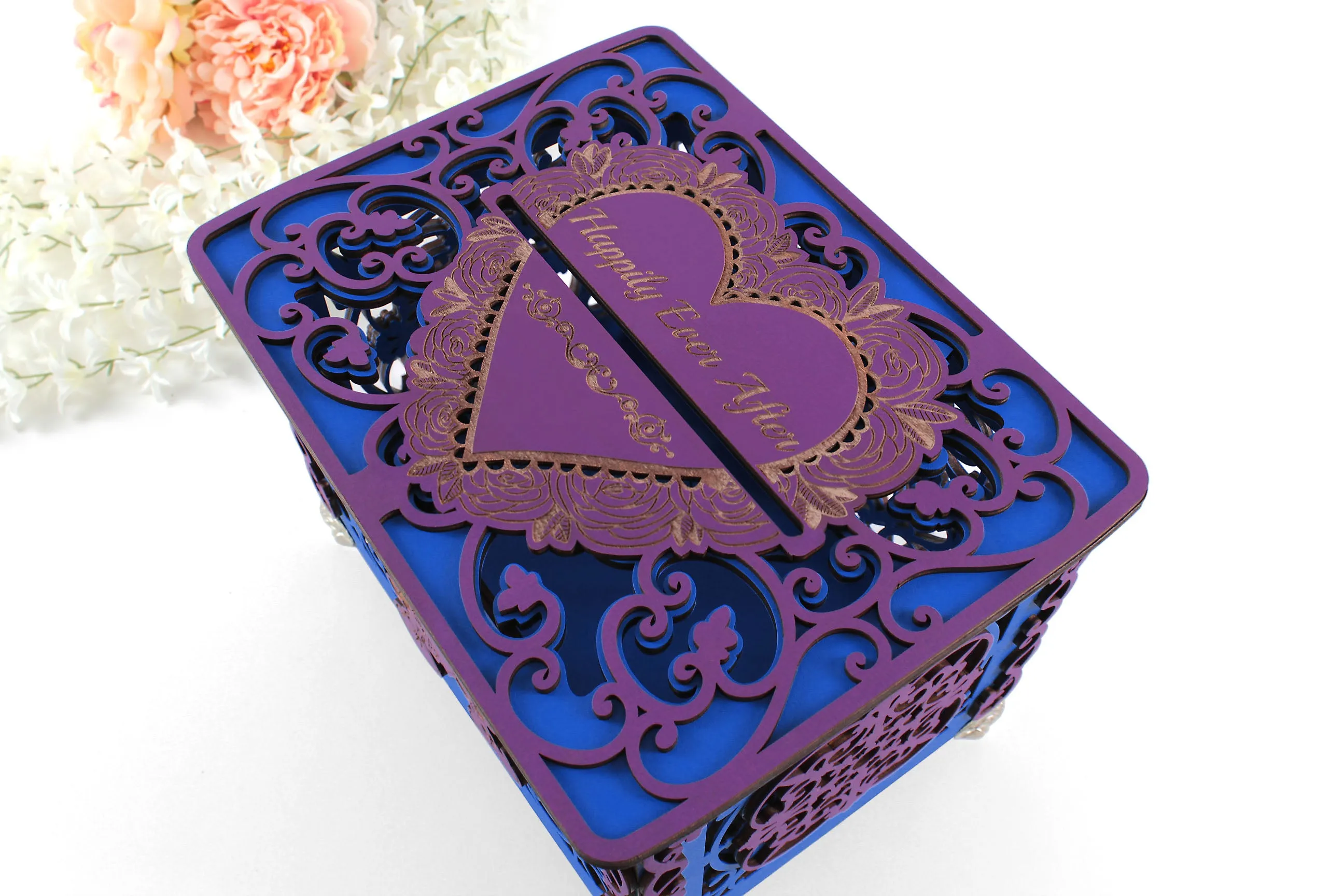 Mouse Wedding Card Box, Cartoon Themed Wedding Money Box, Couple Mouse Cards Holder for Sweet 16-th Party Decorations,&nbsp;Quinceanera Money Box, Cards Holder for Sweet 15-th, Wedding Reception, Wedding Gift, Handmade Gifts