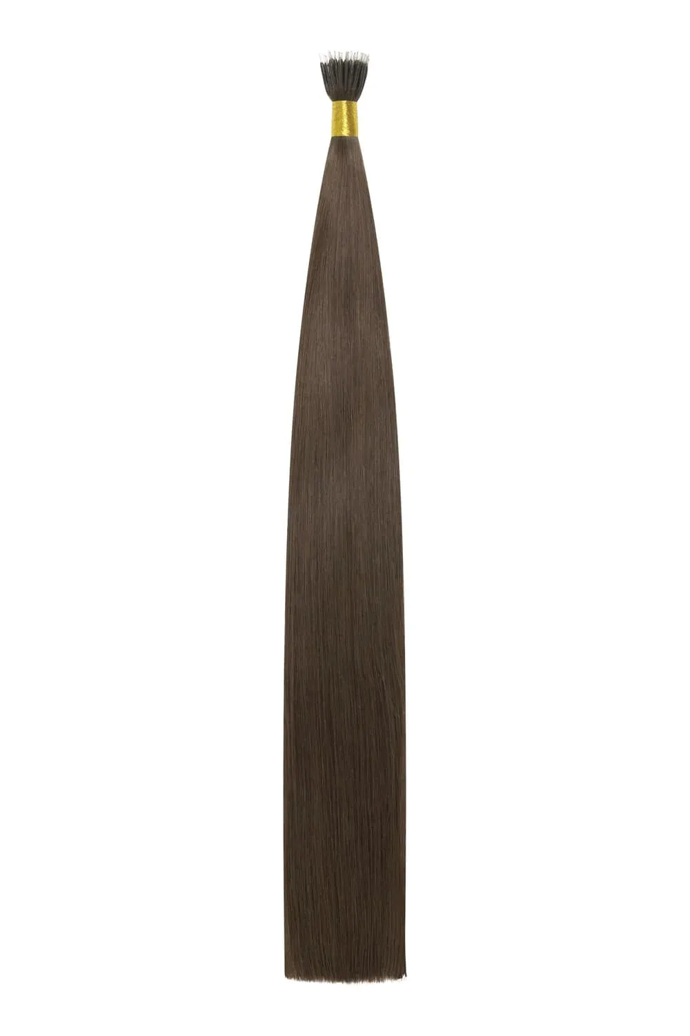 Mousey Brown (#6B) Nano Ring Hair Extensions